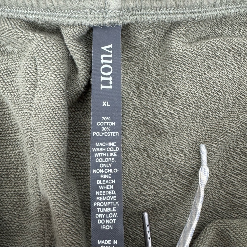 Vuori Sedona Sweatpants Women’s Size XL Green Loungewear Cozy Athleisure Sporty - Picture 5 of 11